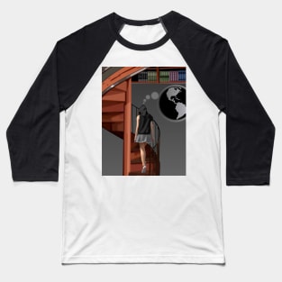 Spiral Stairs Baseball T-Shirt